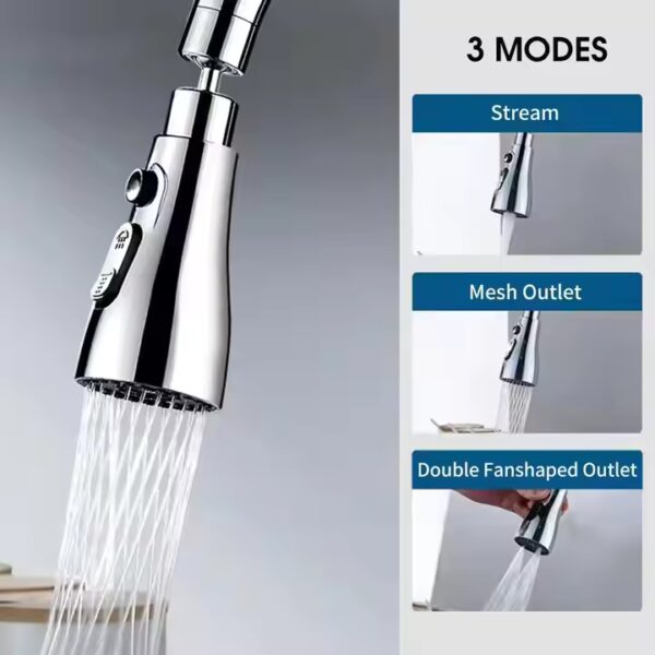 3 Modes Kitchen Sink Faucet